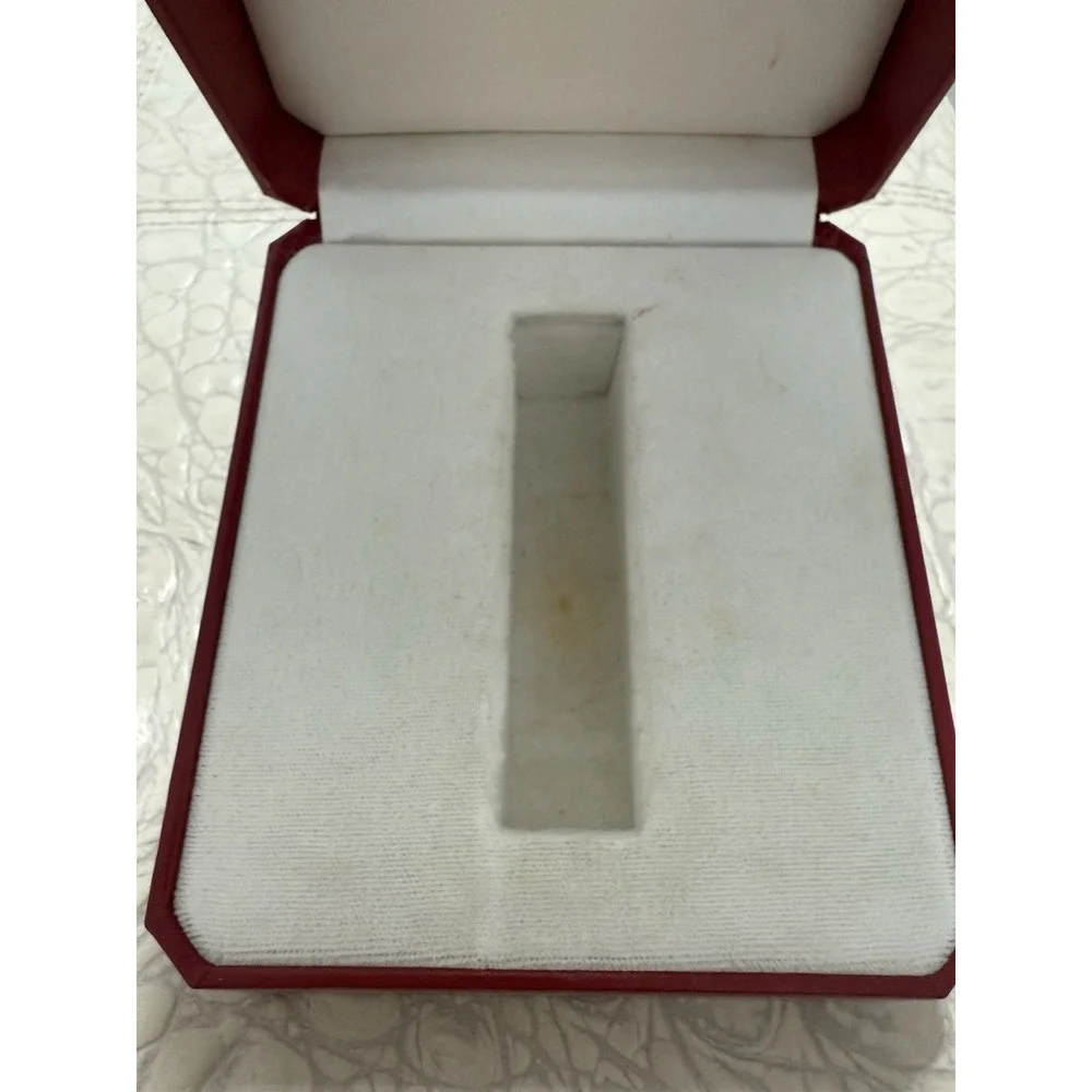 Cartier Santos de Cartier Vintage Red Watch Box Case CO 520 Paris